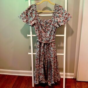 Gal Meets Glam floral dress size 6
